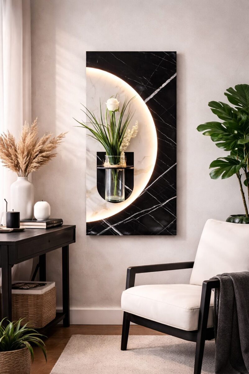 لوحة جدارية مضيئة