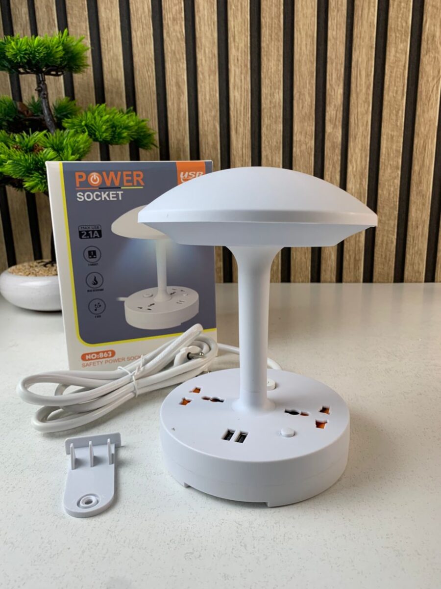 مصباح مكتبي مع شريط طاقة - الصورة 5