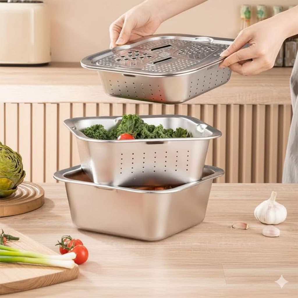 مفرمة وقطاعة خضر متعددة الإستعمالات