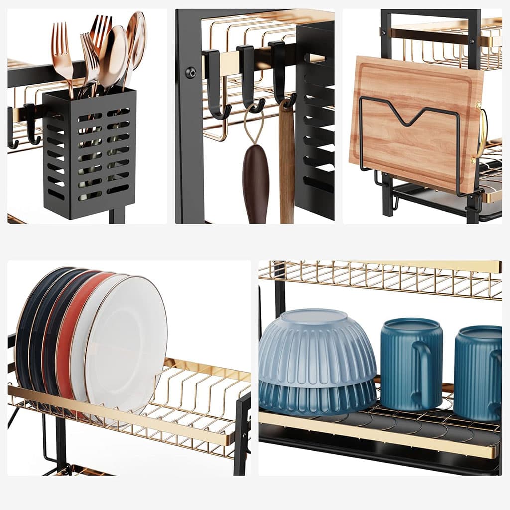 حامل أواني ذهبي - الصورة 3