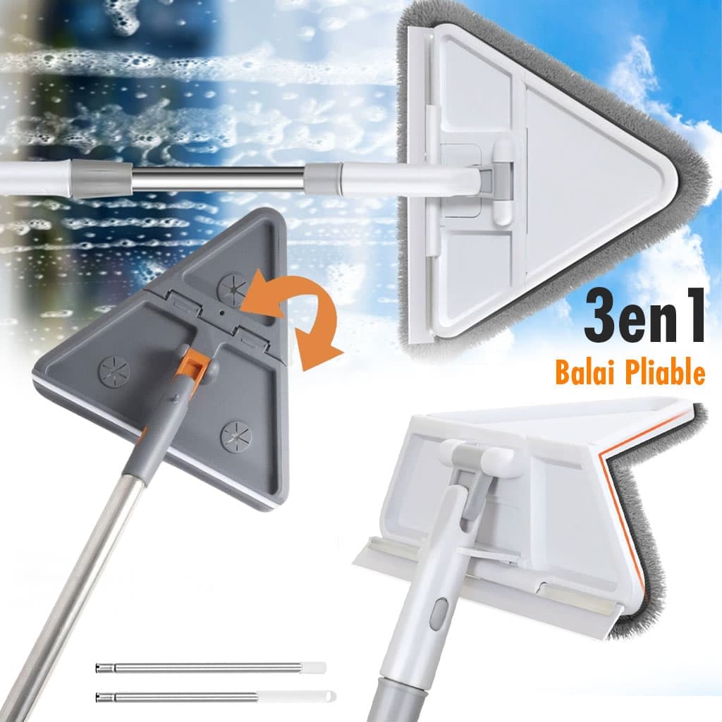 ممسحة من ميكروفيبر للتنظيف في أصعب المناطق