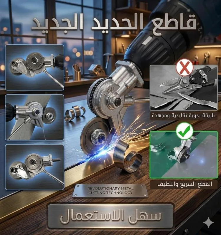 ⁦قاطع صفائح الحديد pour visseuse⁩ - الصورة ⁦2⁩