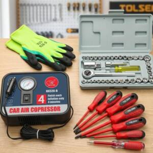 Pack Gonfleur buster +caisse 40p + turn turnviss ruike + les gans