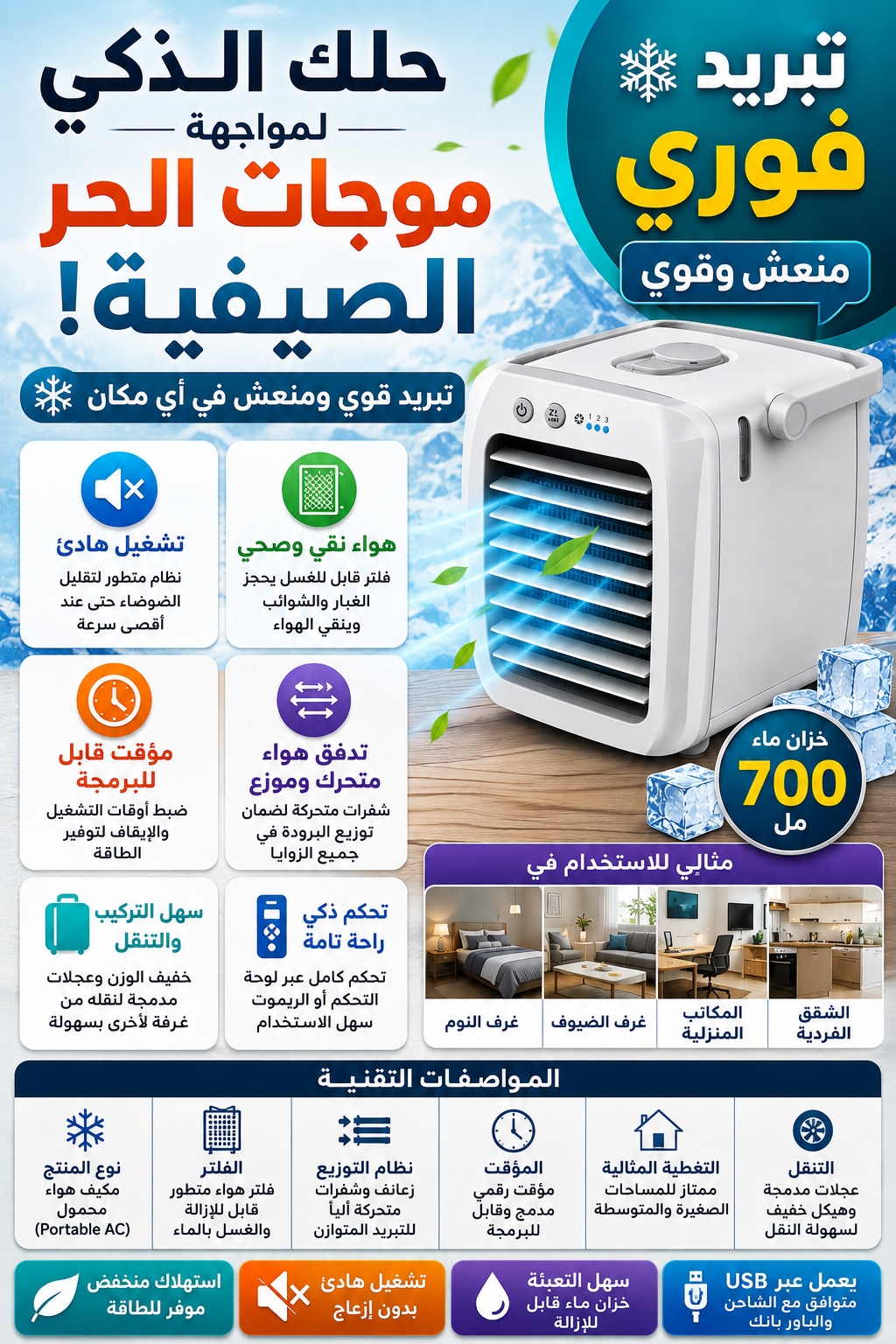 مكيف هواء محمول